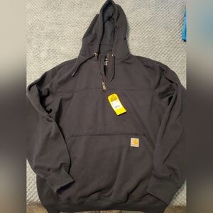 Rain defender sweatshirt with hood